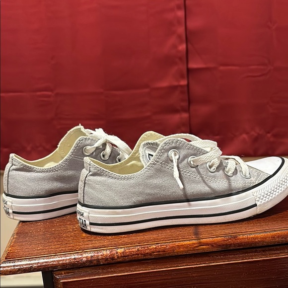Converse Gray All Star Sneakers - Picture 6 of 7